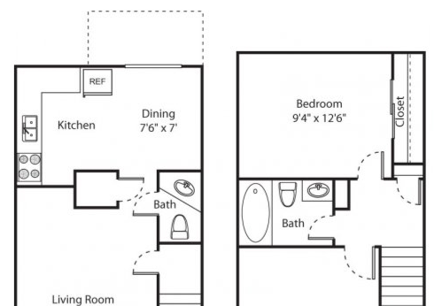 916 N. Wendover Rd Apt H, charlotte, North Carolina 28211 Additional Image #2